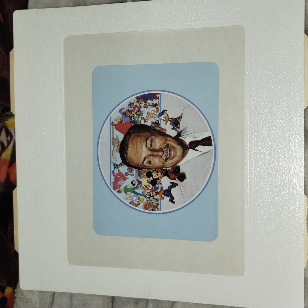 Disney DisneyLand Collectors Walt Disney Unused Postcard from 1987